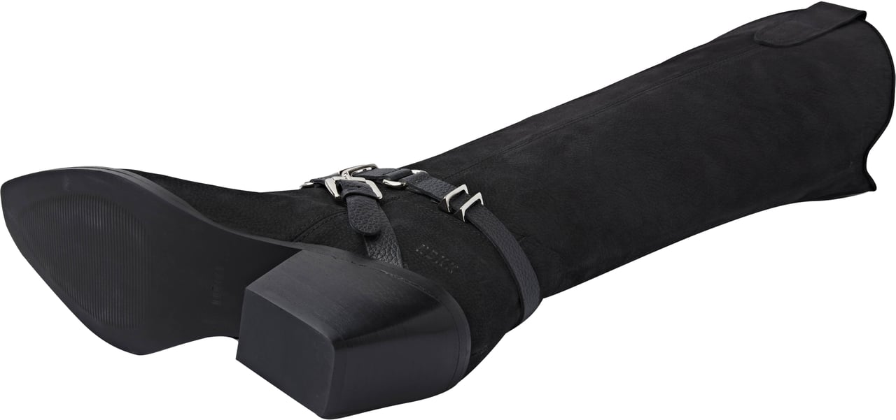 Nubikk Alex Gaucho | Zwarte Boots Zwart