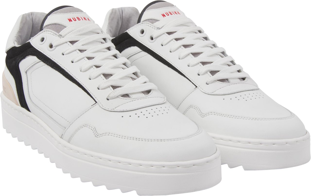 Nubikk Cliff Cane | Witte Sneakers Voor Mannen Wit
