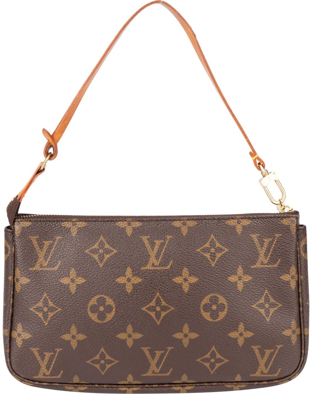 Louis Vuitton Louis Vuitton Canvas Monogram Pochette Accessoire Handbag Bruin