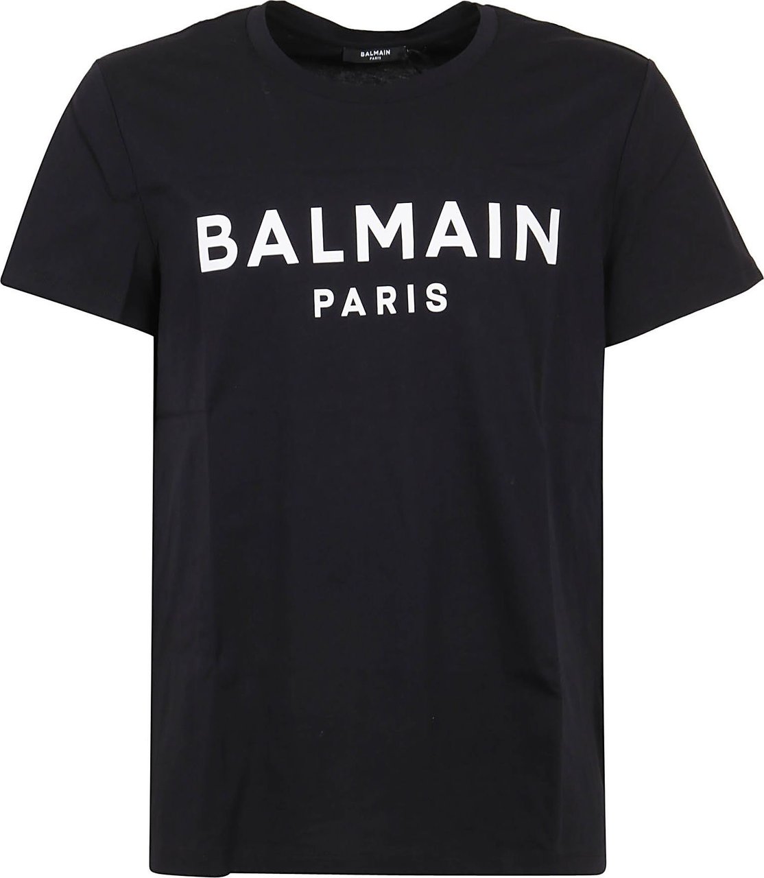 Balmain Printed T-Shirt - Straight Fit Zwart