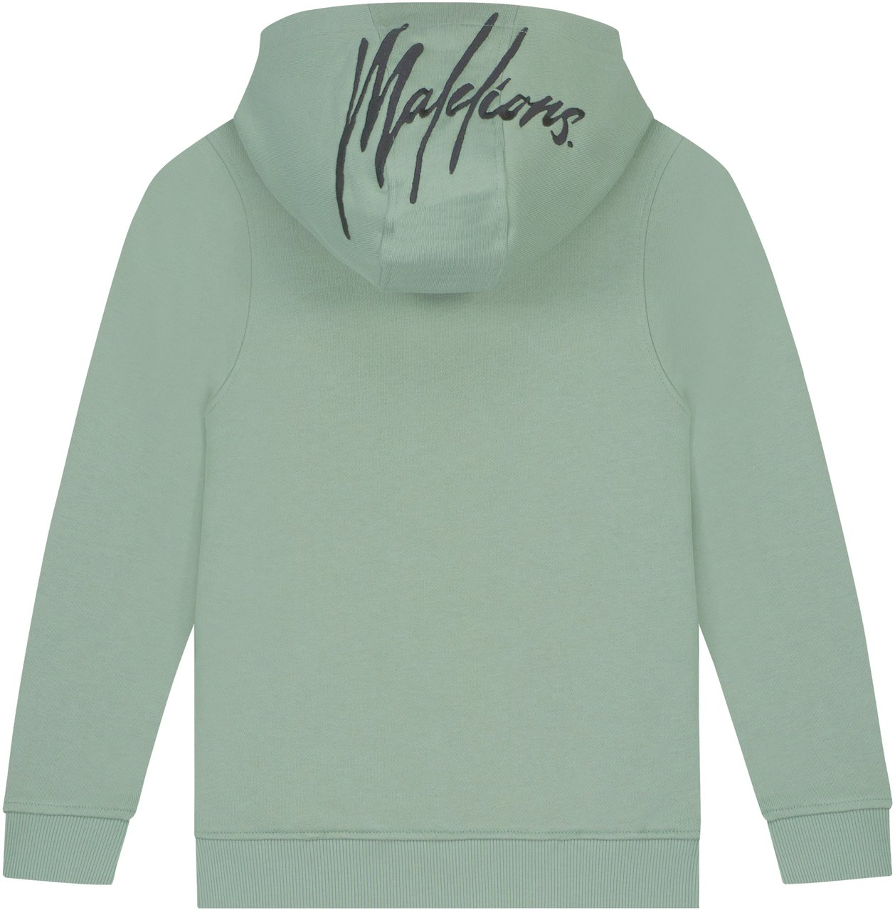Malelions Essentials Hoodie - Dark Sage/Black Groen