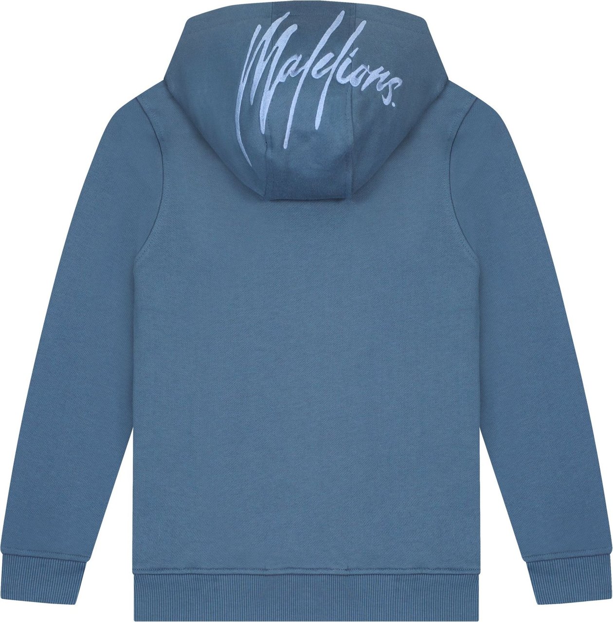 Malelions Essentials Hoodie-Vintage Blue/Blue Blauw