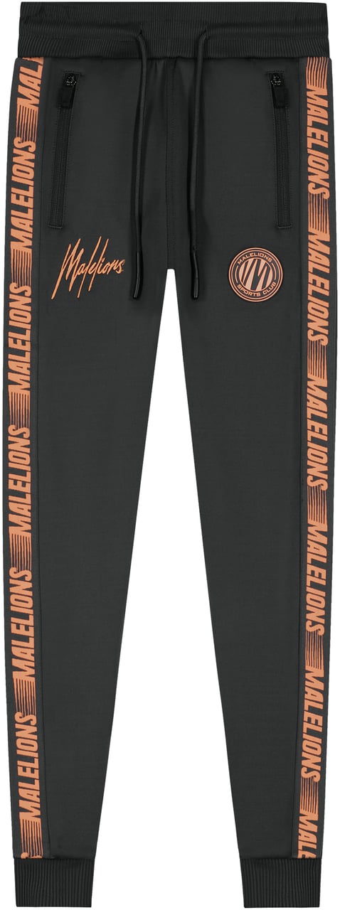 Malelions Sport Striker Trackpants - Antra Grijs