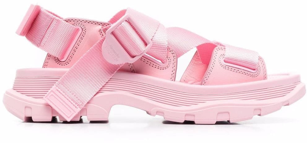 Alexander McQueen Tread Sandals Roze