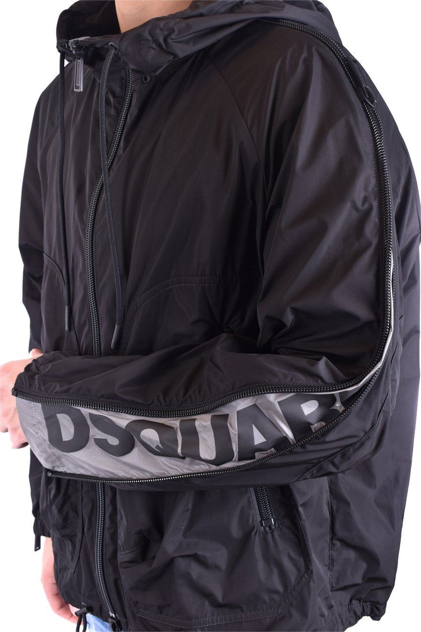 Dsquared2 Jackets Black Zwart
