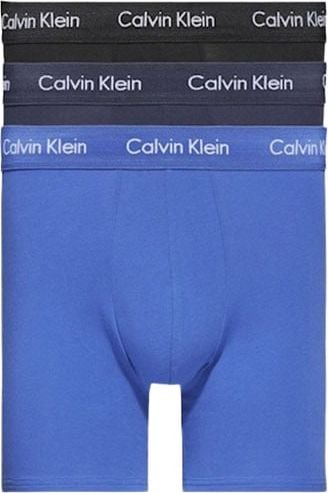Calvin Klein 3 Pack Brief Boxer Set Lang Blauw