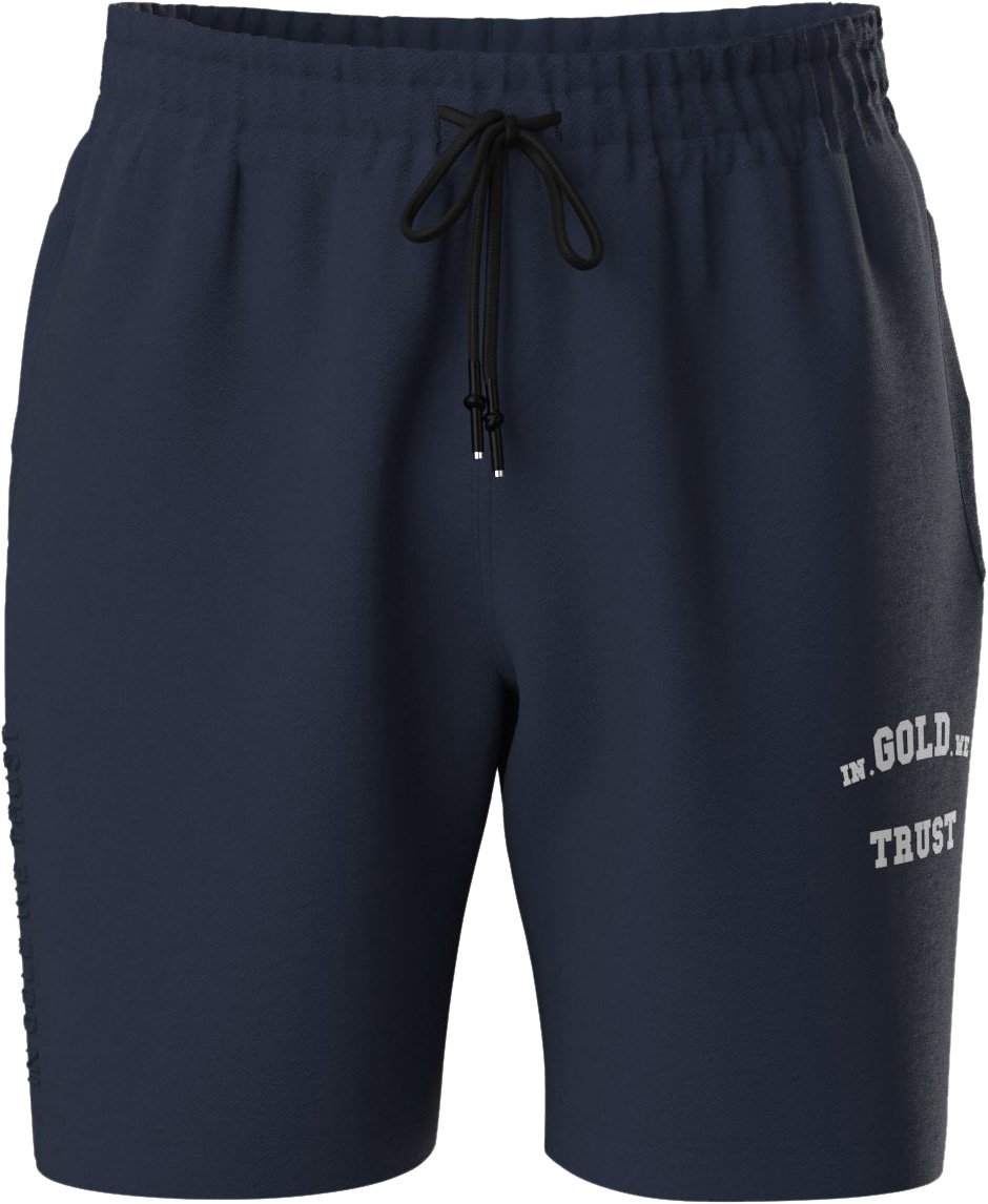 In Gold We Trust Kids The Ross Korte Broek Blauw