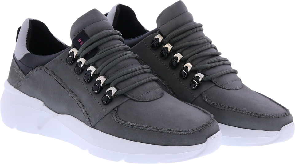 Nubikk Roque Roman M | Dk Grey Sneakers Grijs
