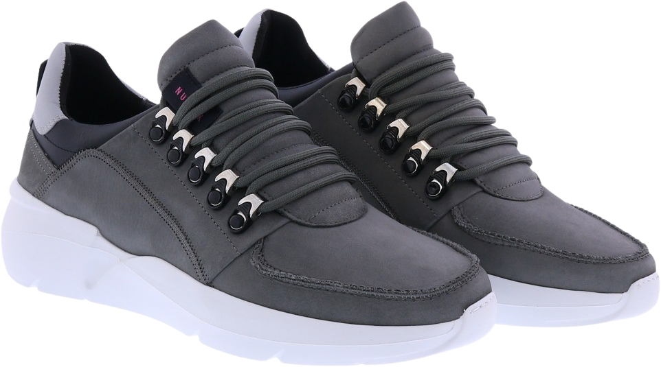 Nubikk Roque Roman M | Dk Grey Sneakers Grijs