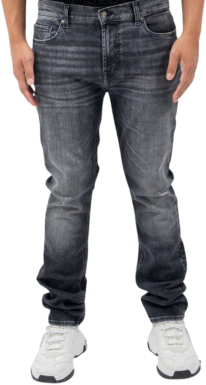 7 For All Mankind Paxtyn Stretch Tek Mission Jeans Zwart