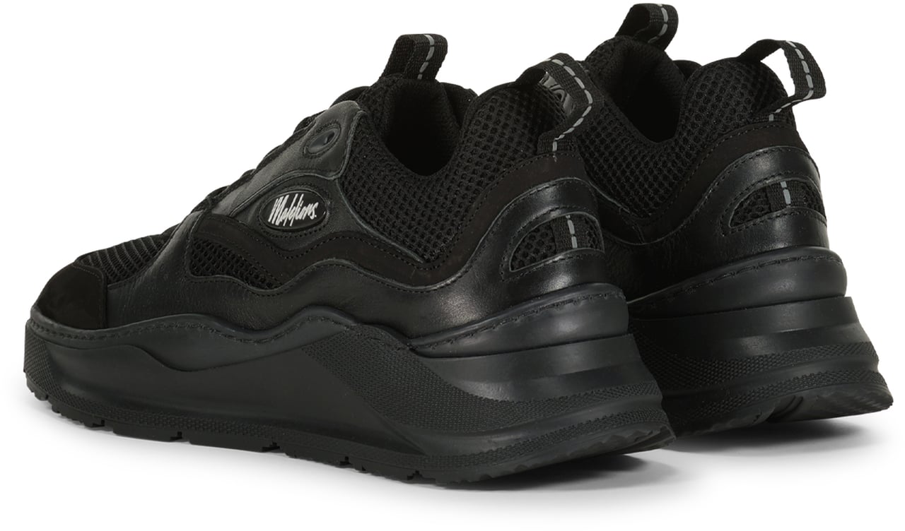 Malelions Mesh Runner - Black/Black Zwart