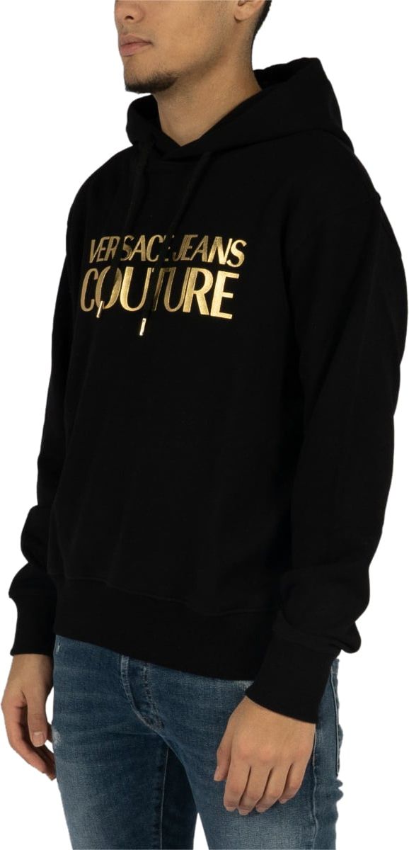 Versace Jeans Couture Logo Hoodie Zwart