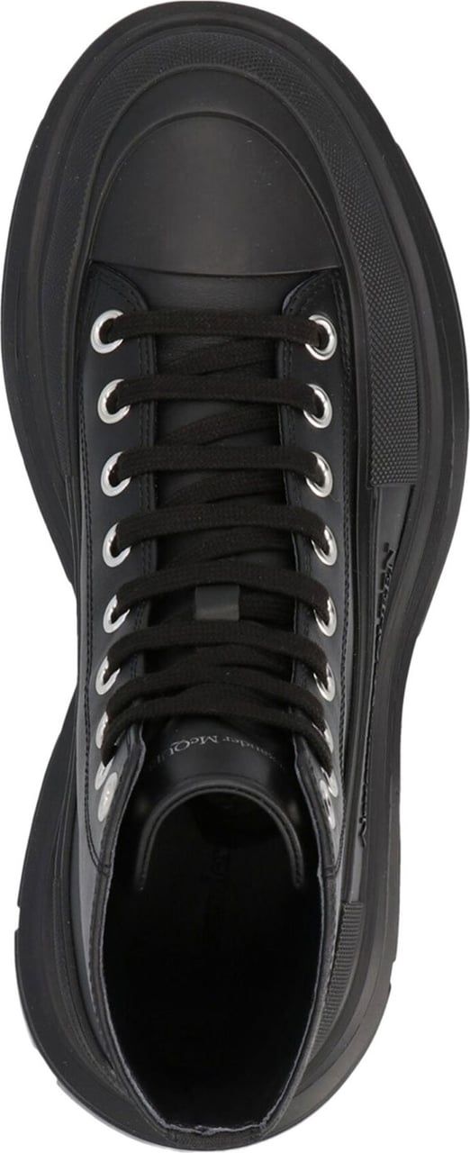 Alexander McQueen Tread Slick high-top sneaker boots Zwart