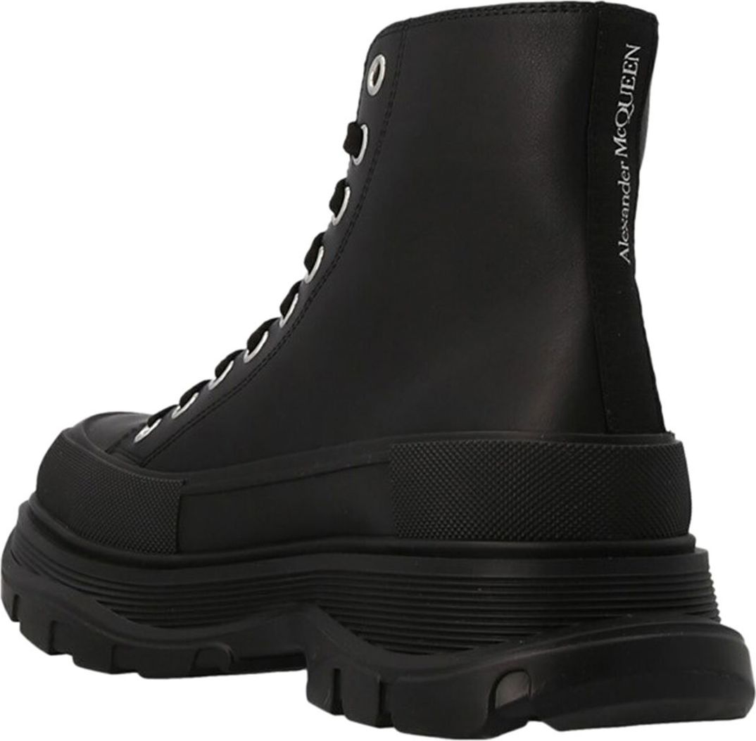 Alexander McQueen Tread Slick high-top sneaker boots Zwart