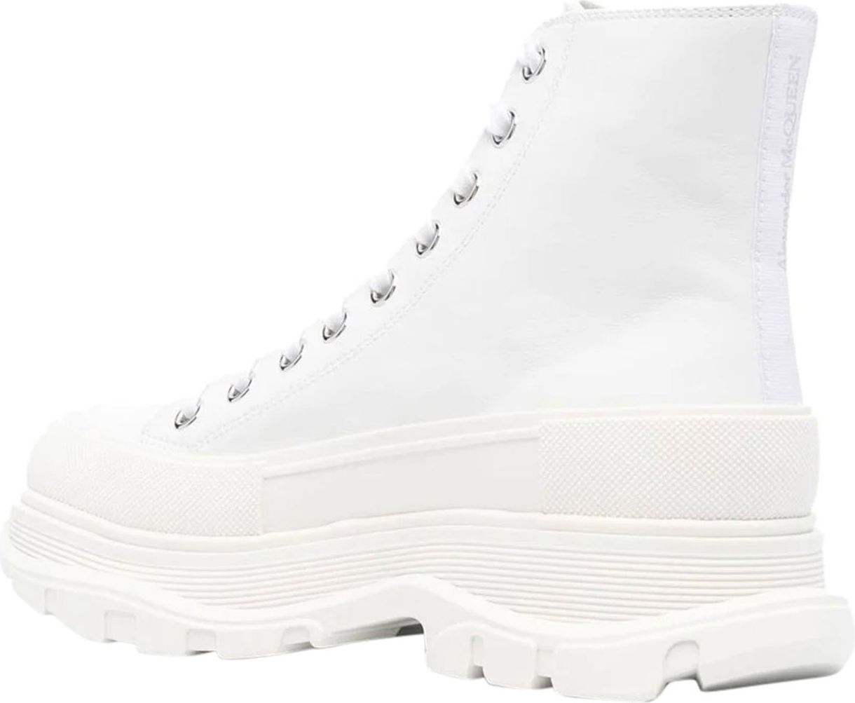 Alexander McQueen Tread Slick high-top sneaker boots Wit