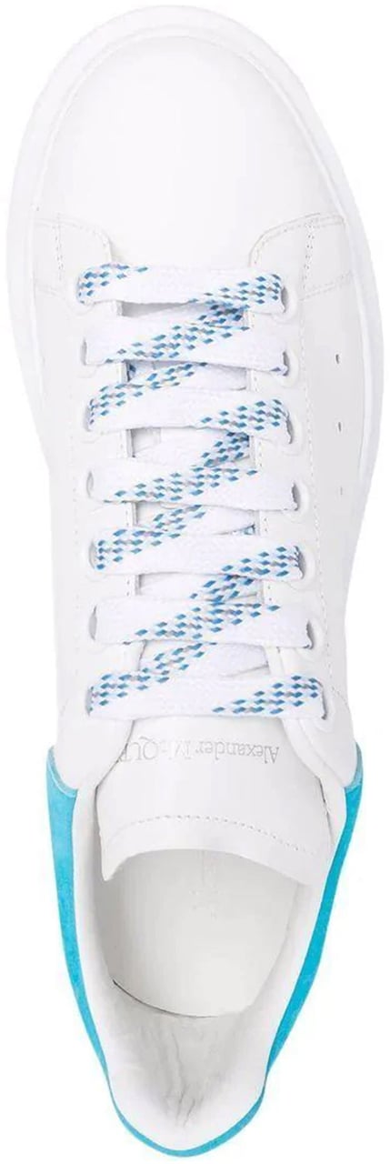 Alexander McQueen Oversized sole sneakers Wit