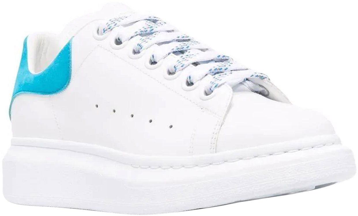 Alexander McQueen Oversized sole sneakers Wit