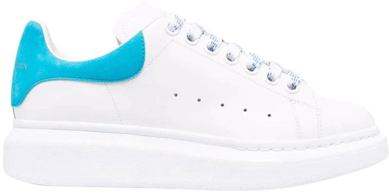 Alexander McQueen Oversized sole sneakers Wit
