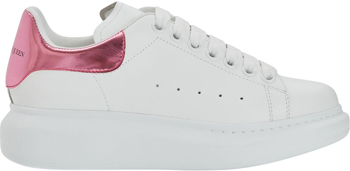 Alexander McQueen Oversized low-top sneakers Wit