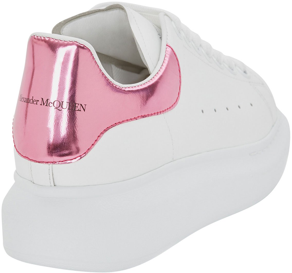Alexander McQueen Oversized low-top sneakers Wit