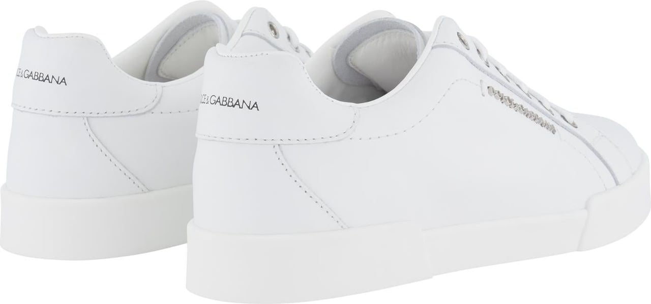 Dolce & Gabbana Low Lace Sneaker Wit
