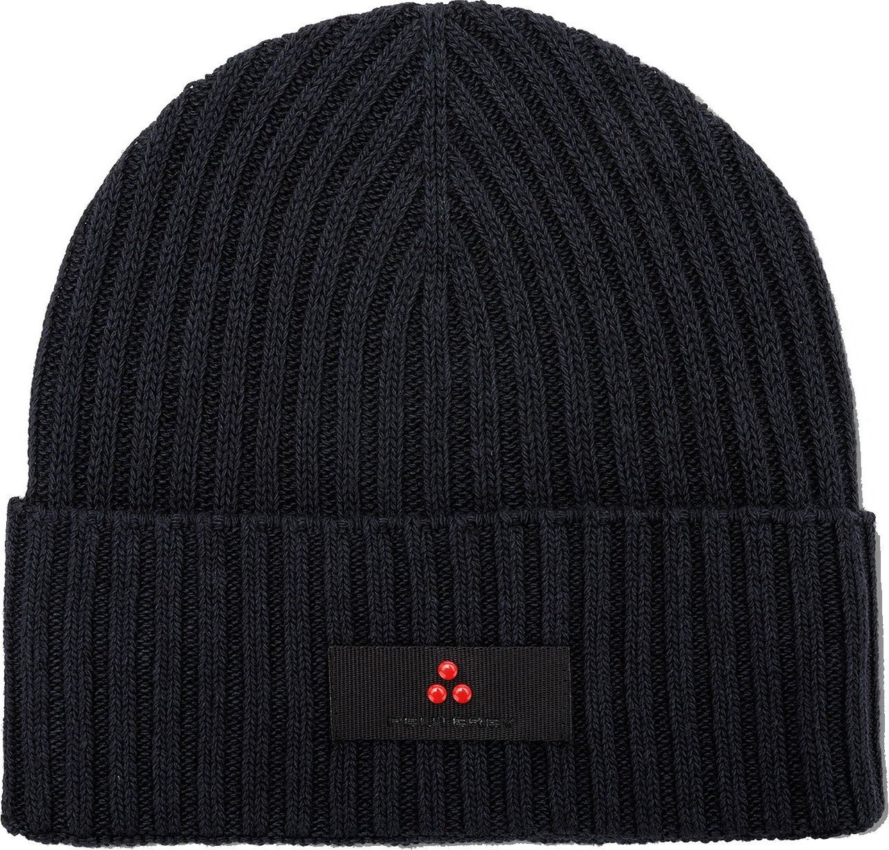 Peuterey Wool blend knitted hat Blauw