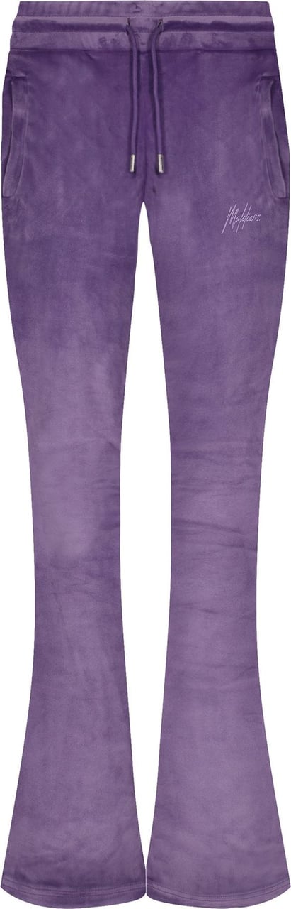 Malelions Velvet Trackpants - Thistle Lilac Paars