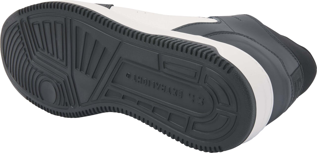 Nubikk Basket Mid M | Blauwe Sneakers Wit