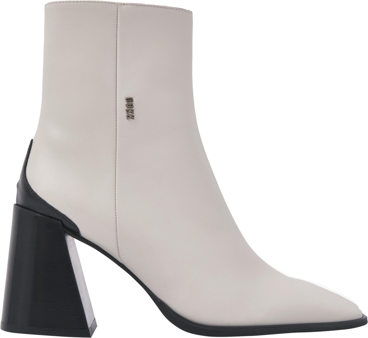 Nubikk Lana Pilar | Beige Enkellaarzen Beige
