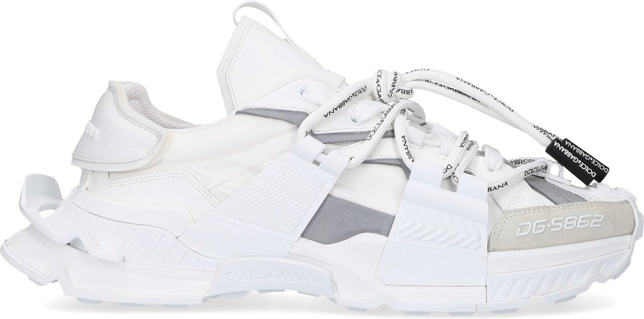 Dolce & Gabbana Sneakers White Bassa Spacy Wit