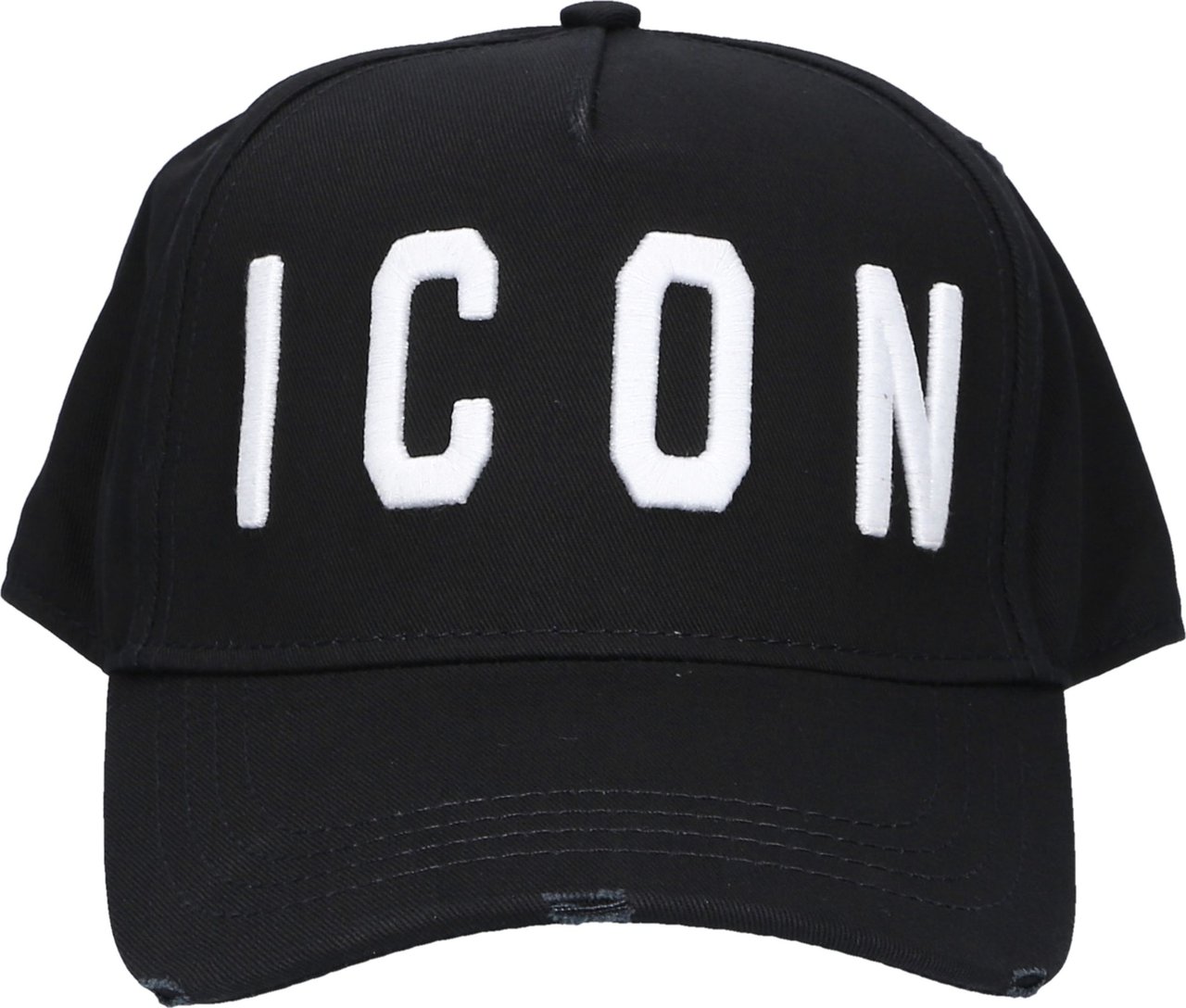 Dsquared2 Unisex Snapback Cap BE ICON Cotton - Icon Zwart