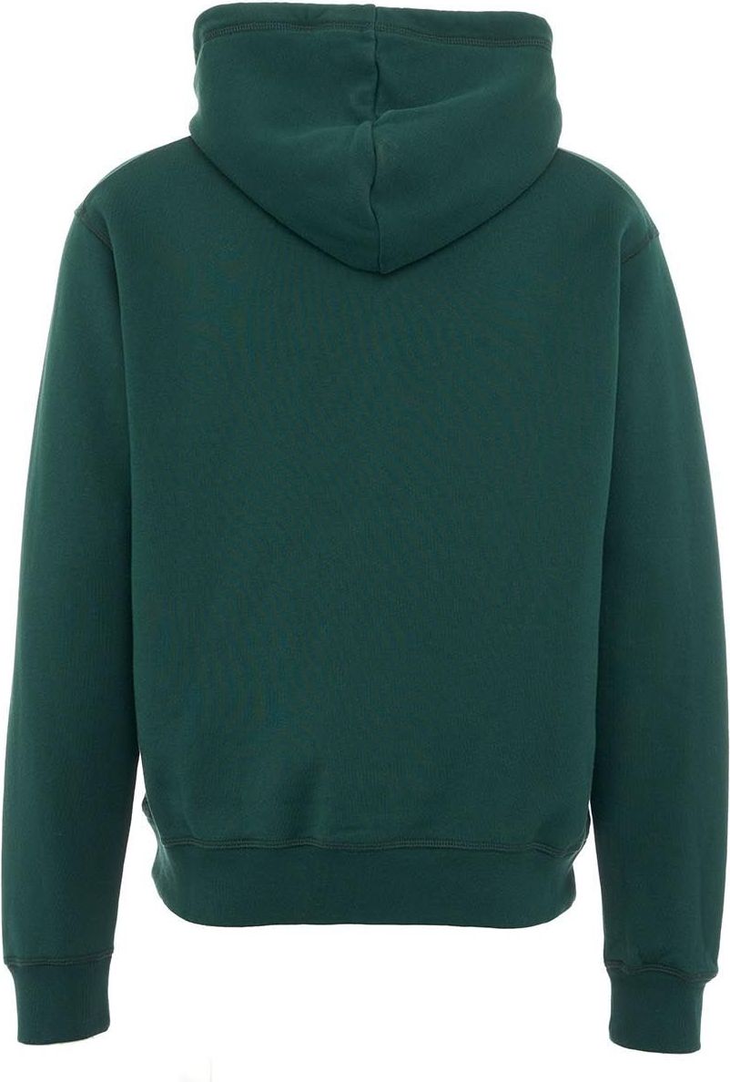 Dsquared2 Hoodie With Logo Green Groen