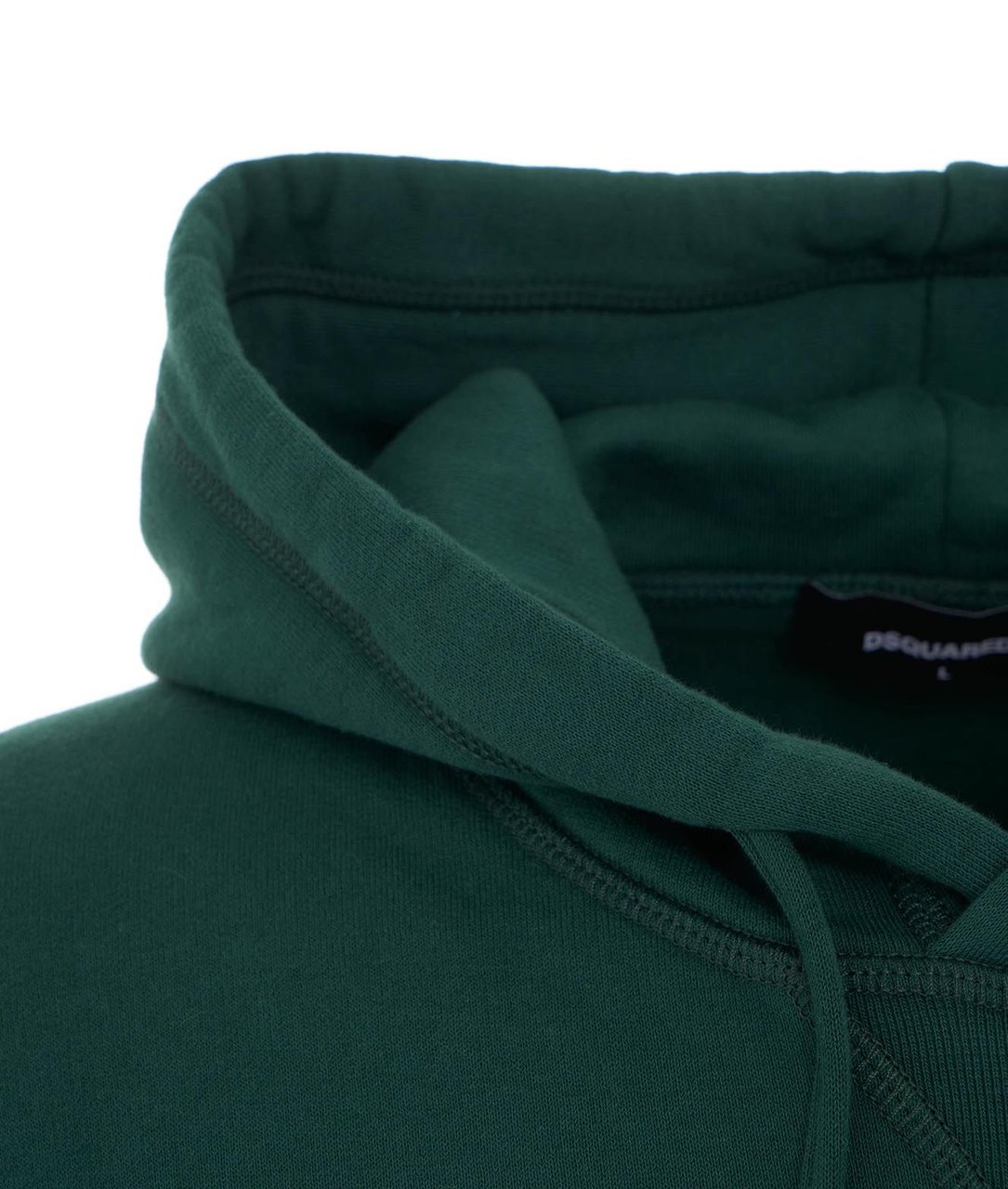 Dsquared2 Hoodie With Logo Green Groen