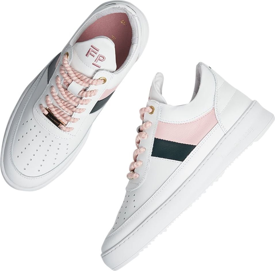 Filling Pieces Low Top Game Pink Wit