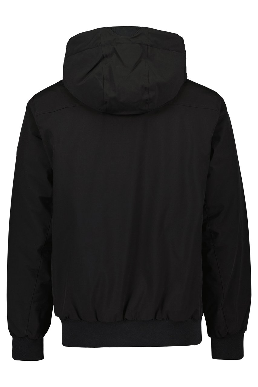 Airforce Padded Bomber True Black Zwart