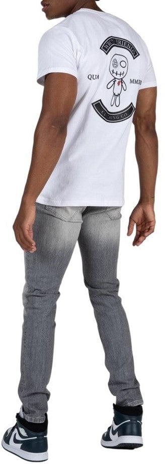 Wrong Friends VERONA T-SHIRT - WHITE Wit