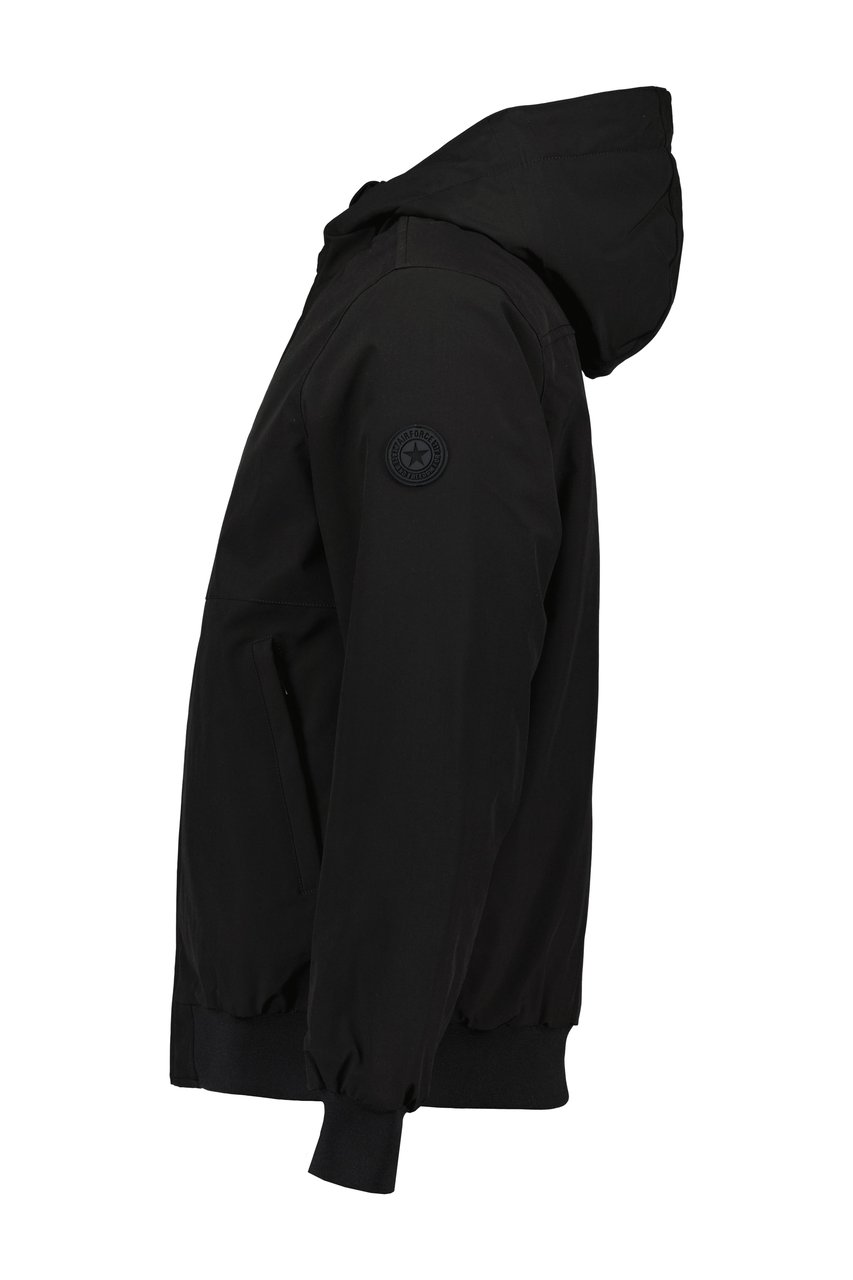 Airforce Padded Bomber True Black Zwart