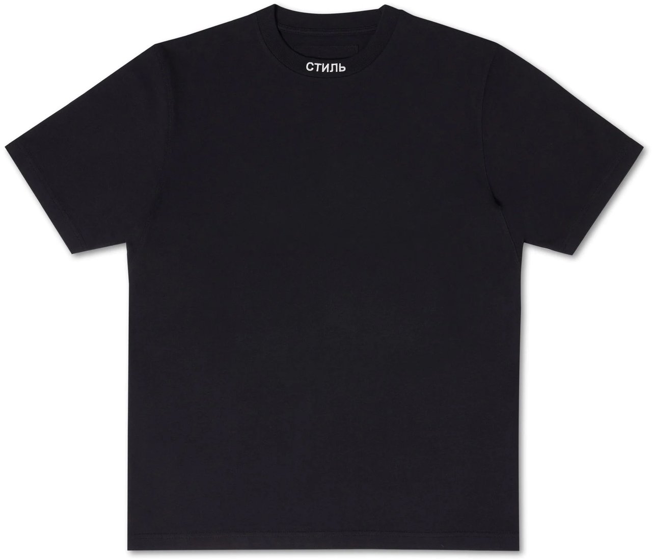 Heron Preston heron p tee black white ss Zwart