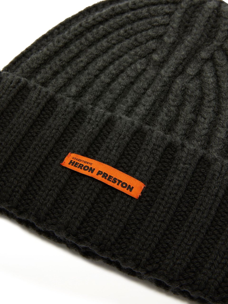Heron Preston Heron beanie antracite Zwart