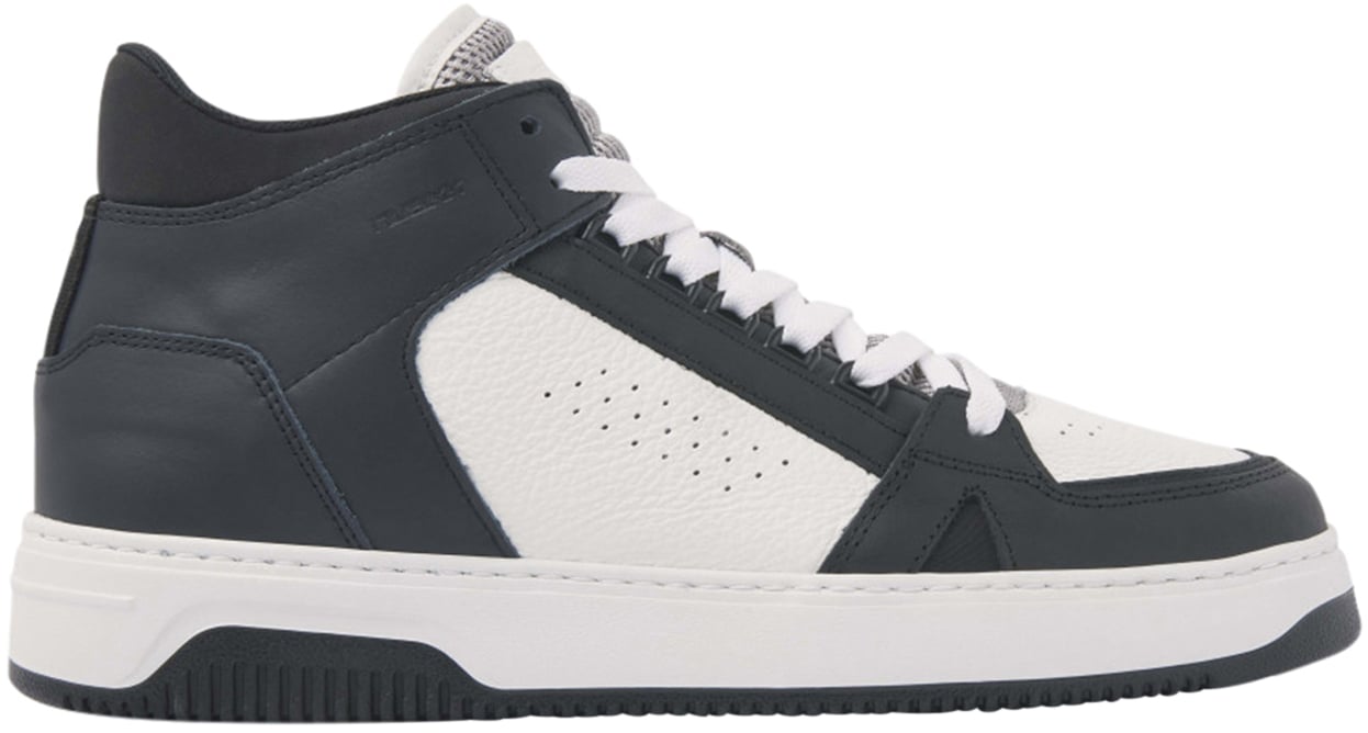 Nubikk Basket Mid M | Blauwe Sneakers Wit