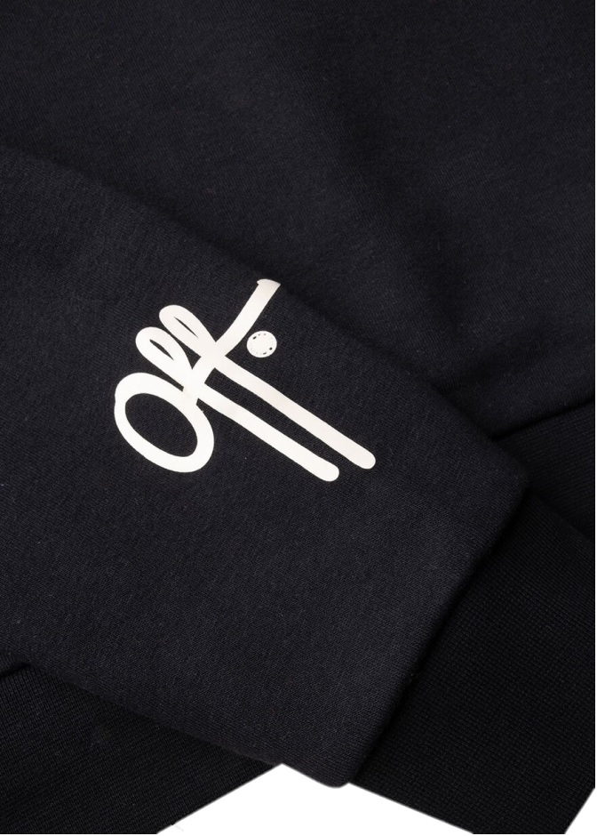 OFF THE PITCH Lennox Hoodie Heren Zwart Zwart