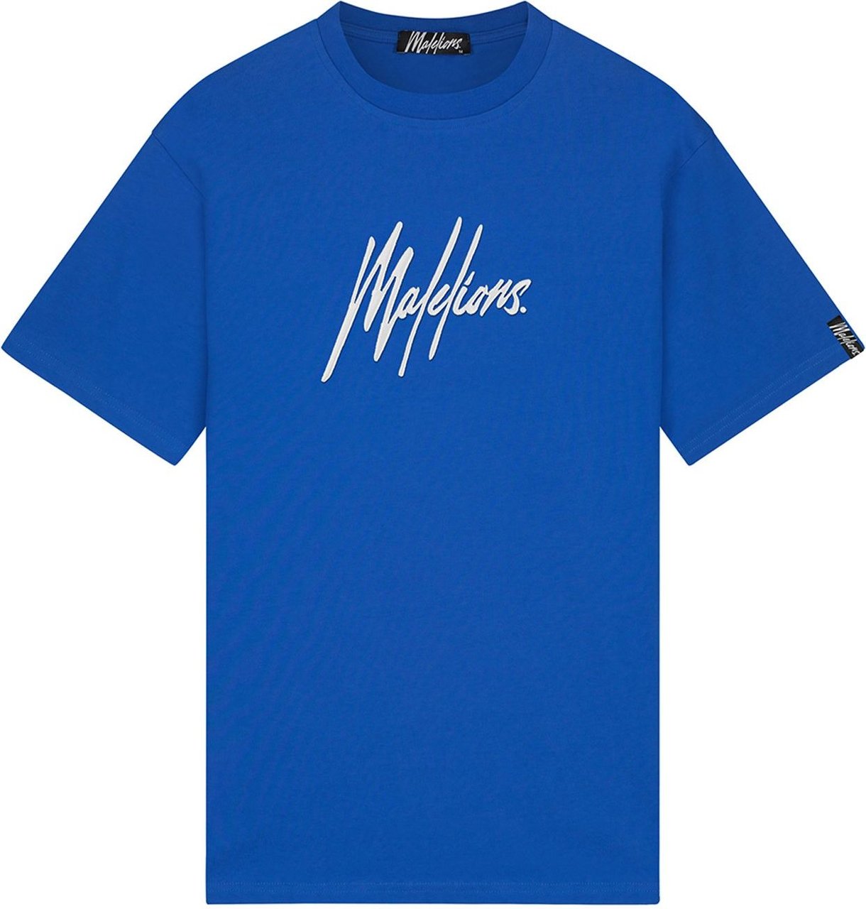 Malelions Essentials Regular T-Shirt - Cobalt Blauw