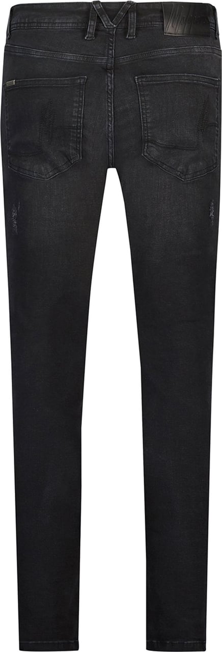 Malelions Shredded Jeans - Black Zwart