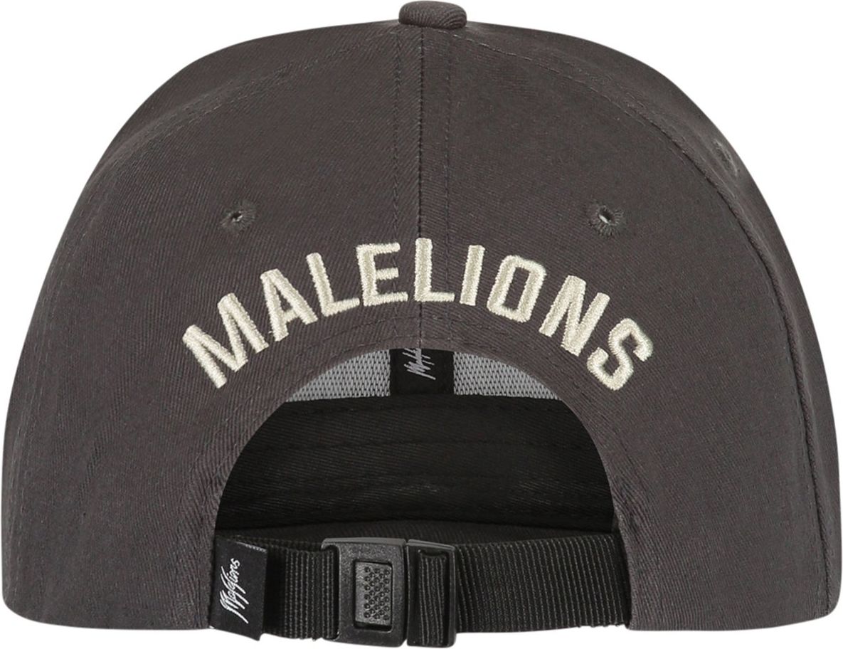 Malelions Essentials Cap - Iron Grey Grijs