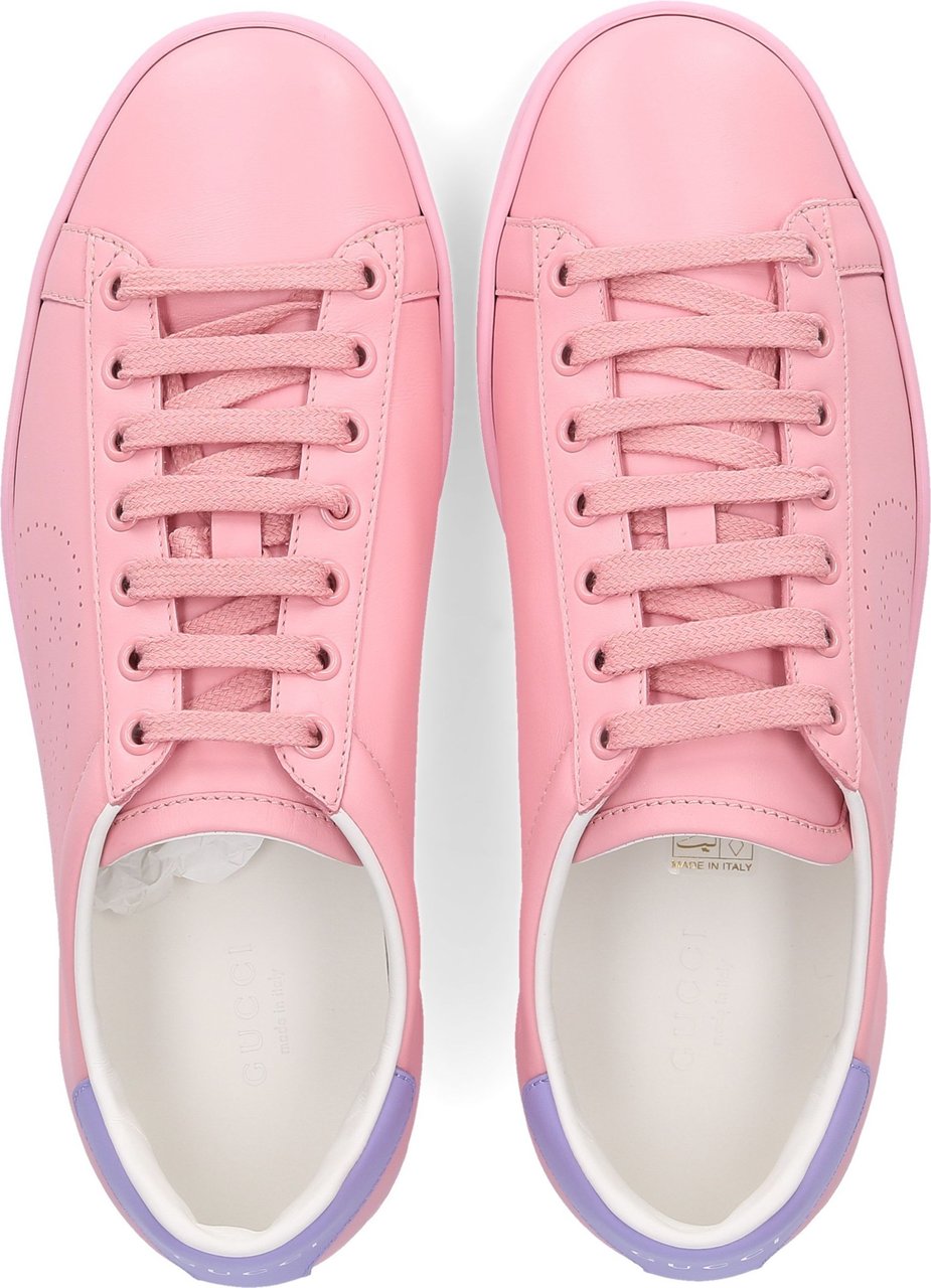 Gucci Low-top Sneakers Ace Stomp Roze