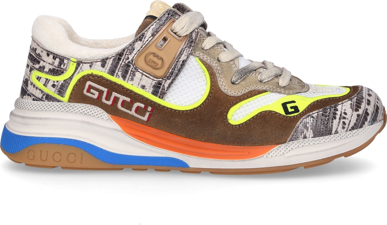 Gucci Low-top Sneakers Ultrapace Napoli Geel