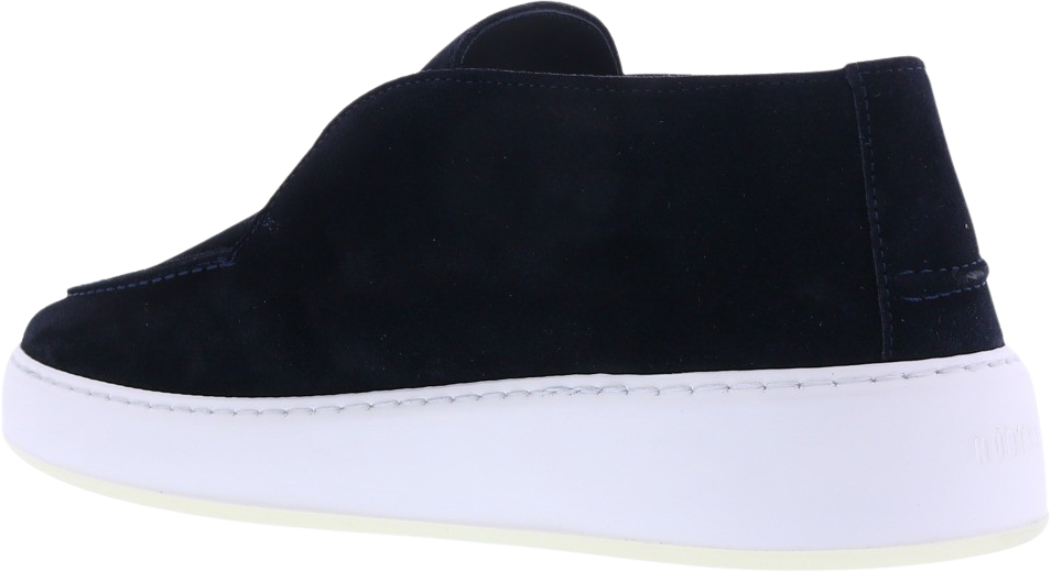 Nubikk Jiro Suo | Blauwe Mid Loafers Blauw