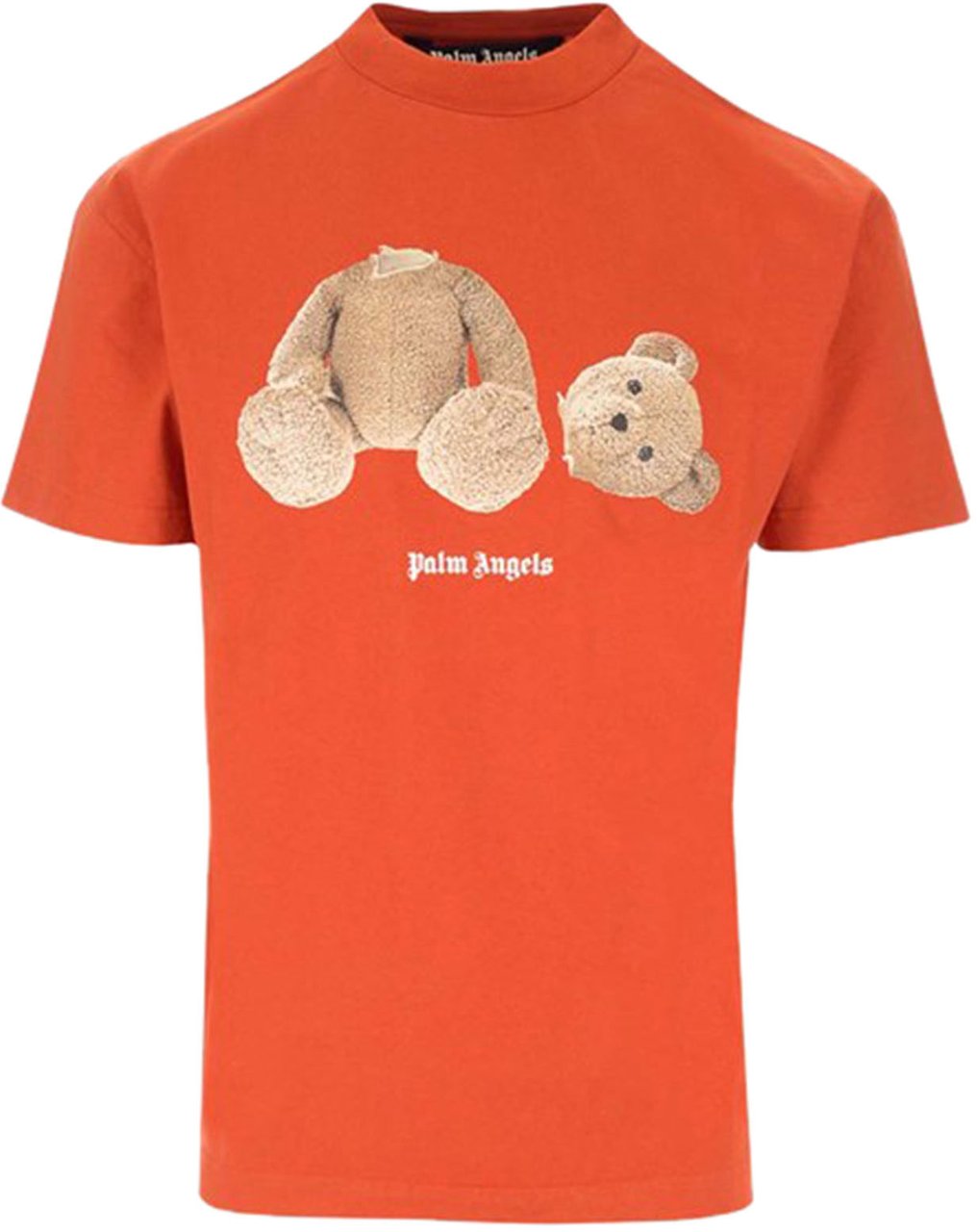 Palm Angels Teddy Bear print T-shirt Oranje