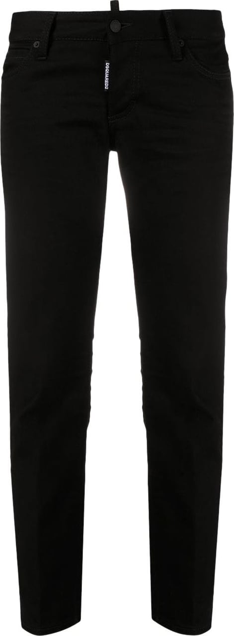 Dsquared2 Icon Skinny Cropped Jeans Zwart