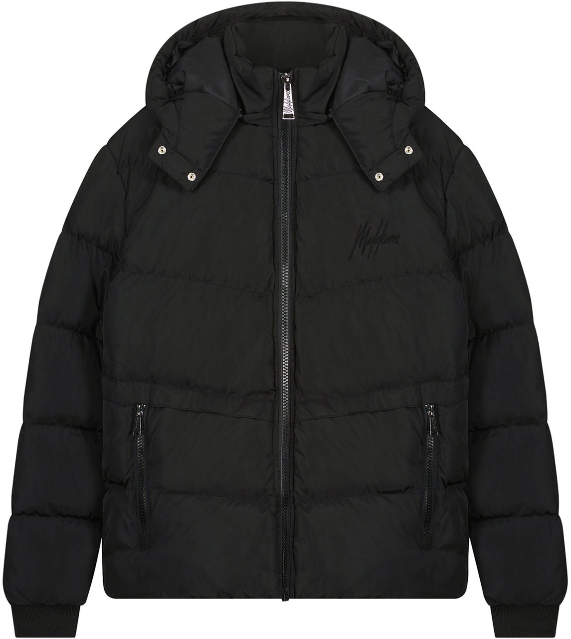 Malelions Sport Puffer - Black Zwart